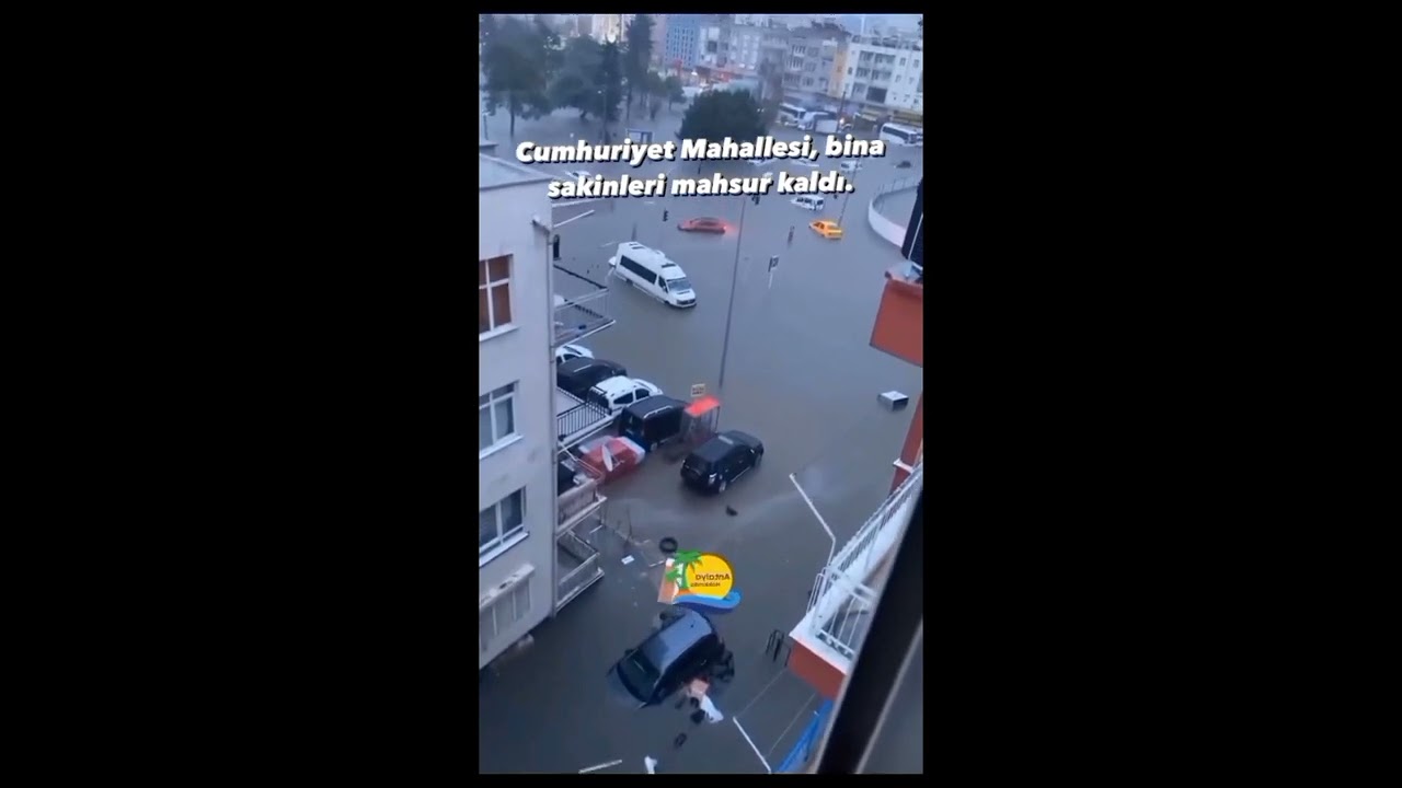 Antalya'dan Afet'in Görüntüleri