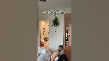 When you get SCARED of your OWN reflection 😂😭 | #shorts #fail #funny