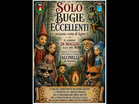 Video Spettacolo Pinocchio - Solo bugie eccellenti: nessuno resta di legno.