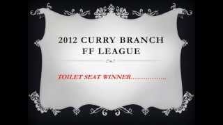 2012 Curry Branch Ff League