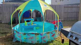 Anypro Bestway Splash in Shade Play Pool - Easy Installation and Family Fun! SP 717