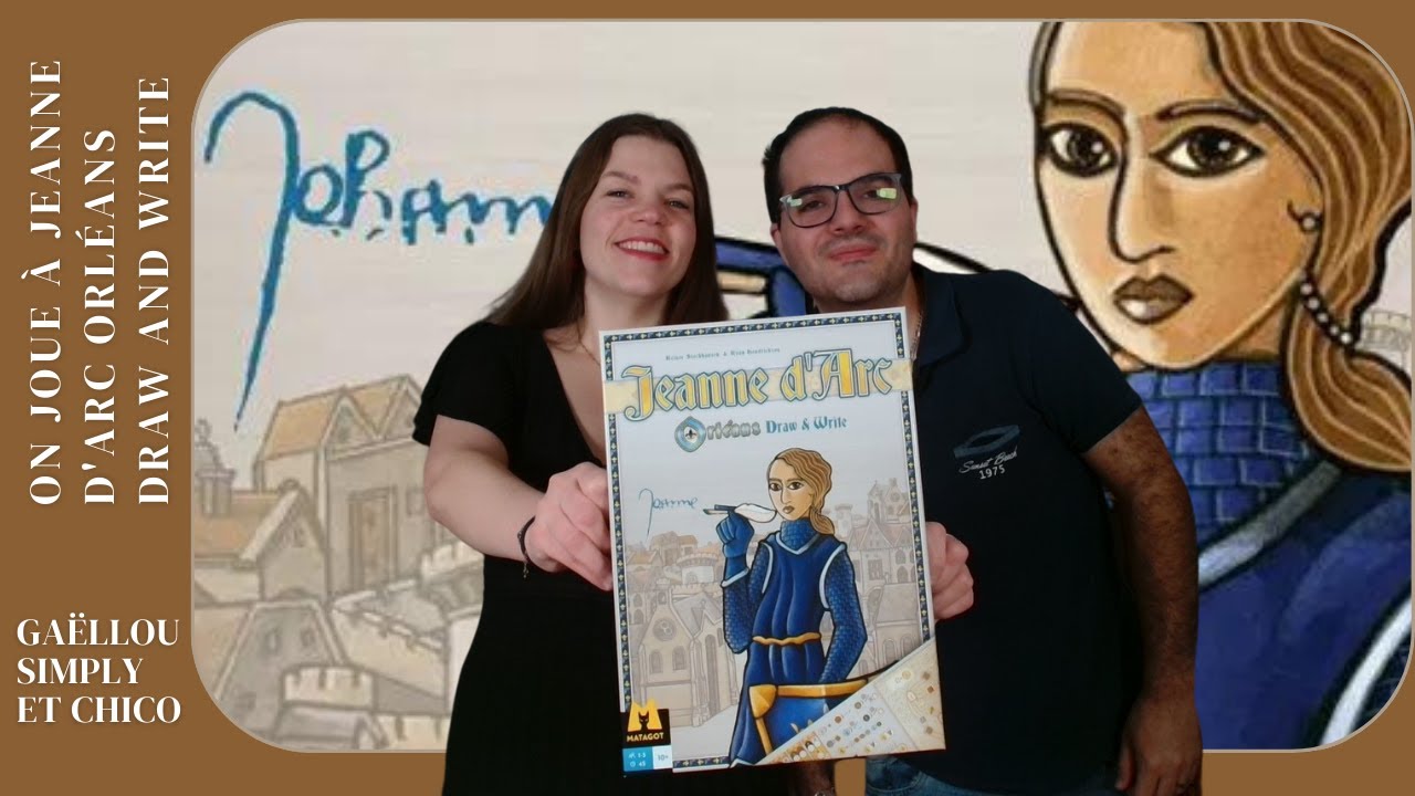 { Règles & partie } ON JOUE À JEANNE D'ARC ORLEANS DRAW AND WRITE | Jeu de société