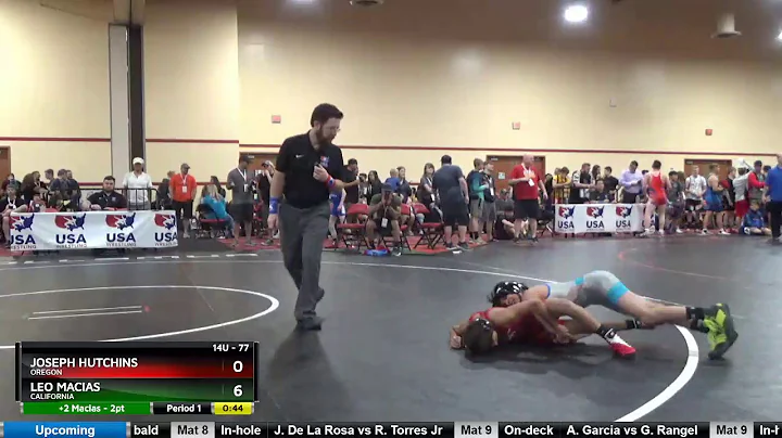 14U 77 Joseph Hutchins Oregon Vs Leo Macias Califo...