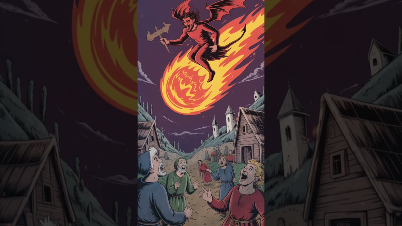 Why Medieval Peasants Feared Meteor Showers – Superstitions, Signs & Night Sky Terrors