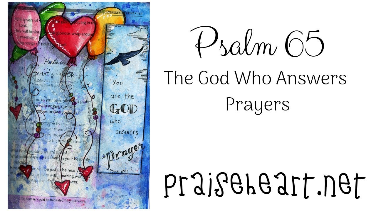 Psalm 65 Bible Journaling YouTube Psalm 65 bible journaling youtube