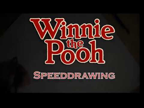 Disney Speed drawing - Winnie The Pooh and co.