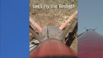 Distant Thunder Stabilized Rocket   It Worked!