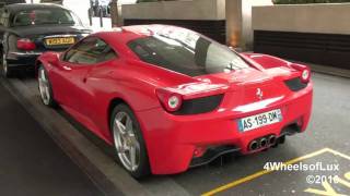 4wheelsoflux records the brand new ferrari 458 italia, in london.
video shows italia parked infront of a hotel, details car inside out
i...