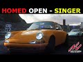 Homed open porsche singer  bannochbrae