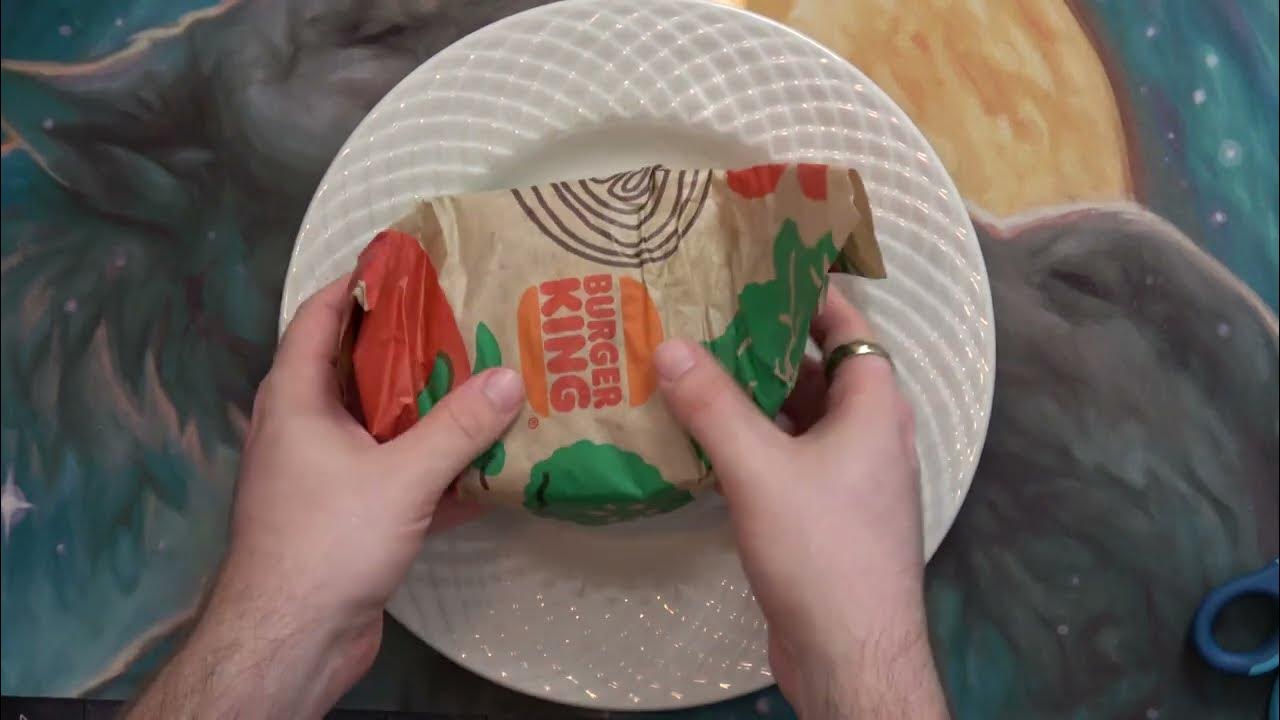 Food Vlog Burger King Whopper With A Special Sauce!! YouTube