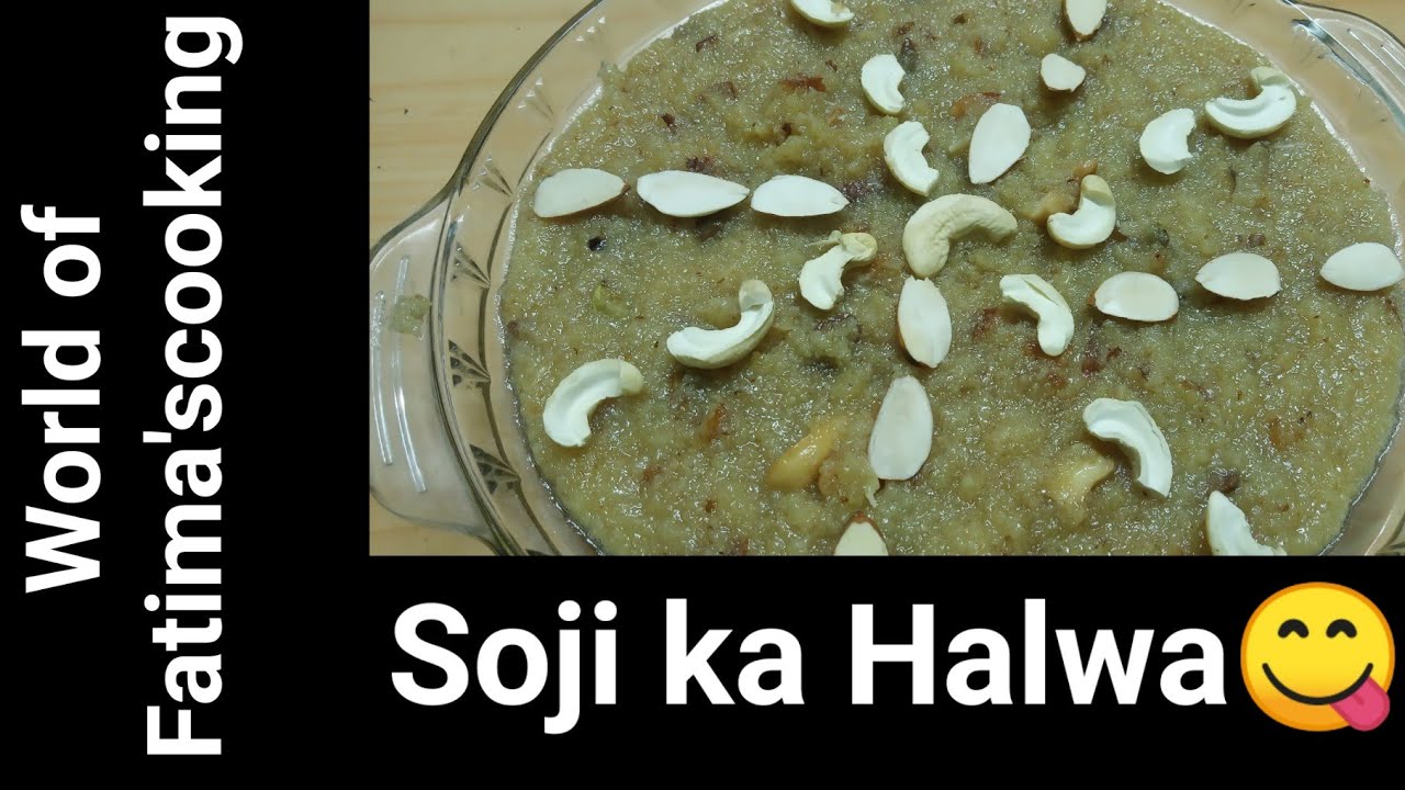 Soji ka Halwa 😋| World of fatima's cooking