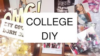 Inexpensive Diy College Dorm Decor Stuff Bri Hall