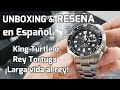 King Turtle o Rey Tortuga, el mejor Tortuga de Seiko, Unboxing & Reseña en Español