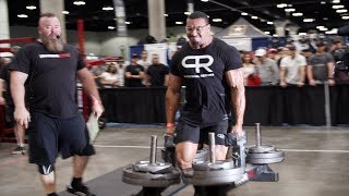 MY FIRST STRONGMAN COMPETITION LARRYWHEELS