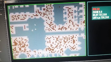 Python and Pygame 2D tile based engine. Corridors!