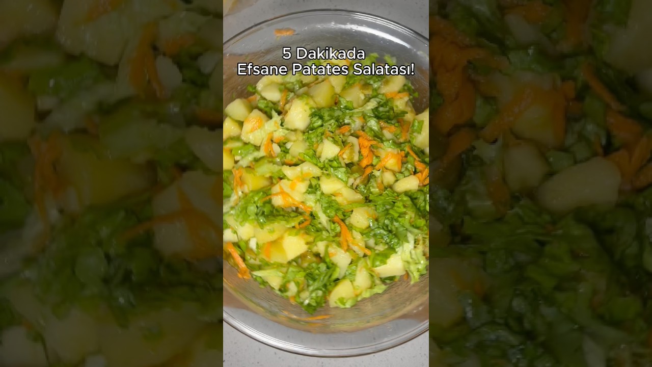 Bu Patates Salatasının Sırrı Haşlama Suyunda Bu Patates Salatasının Sırrı Haşlama Suyunda