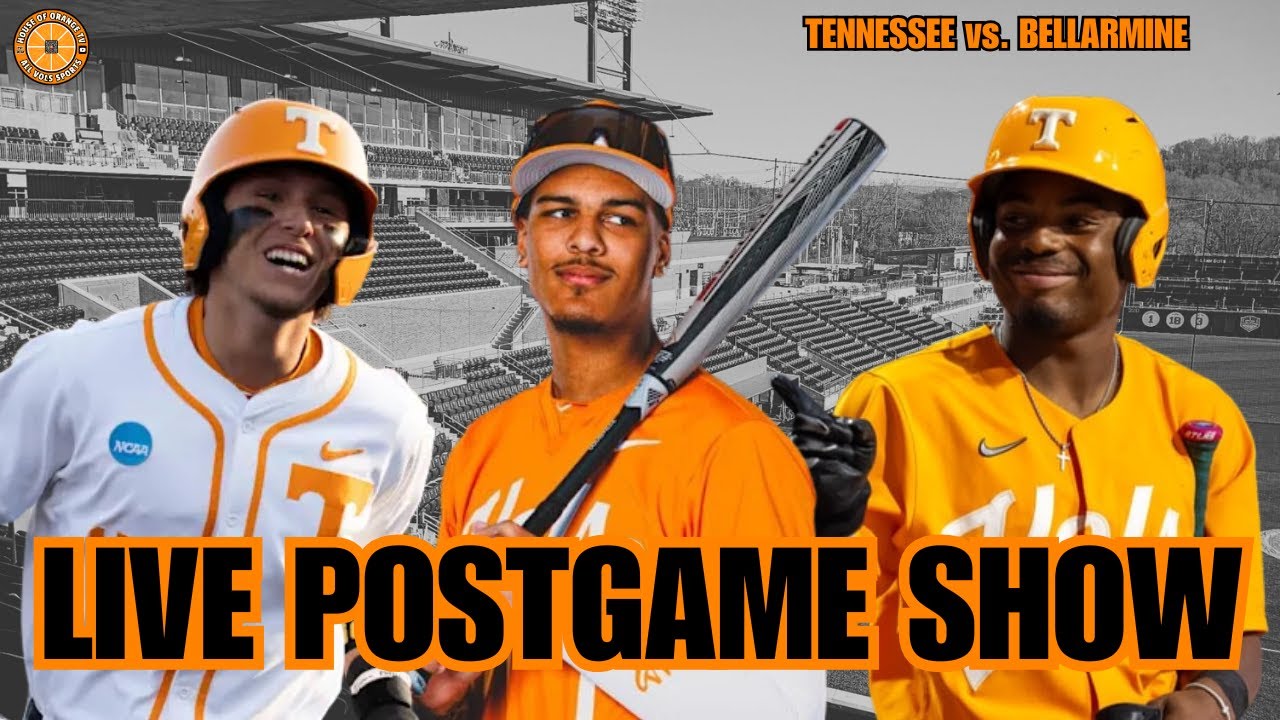 Tennessee vs. Bellarmine Baseball Live Postgame Show - YouTube