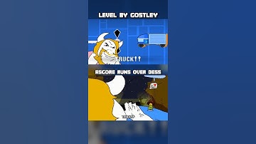 Asgore Runs Over Dess Layout by Gostley | Geometry Dash 2.2 #shorts