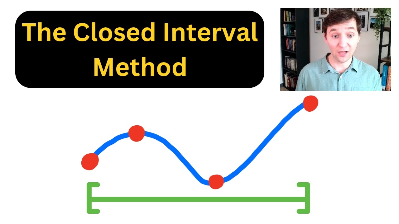 The Closed Interval Method | Calculus 1 with Guided Notes - YouTube
