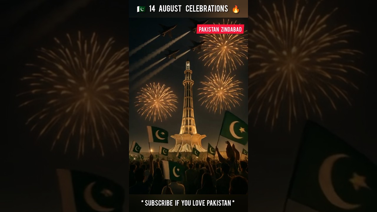 Pakistan Independence Day 2025 | Most Beautiful 14 August Celebrations! 
