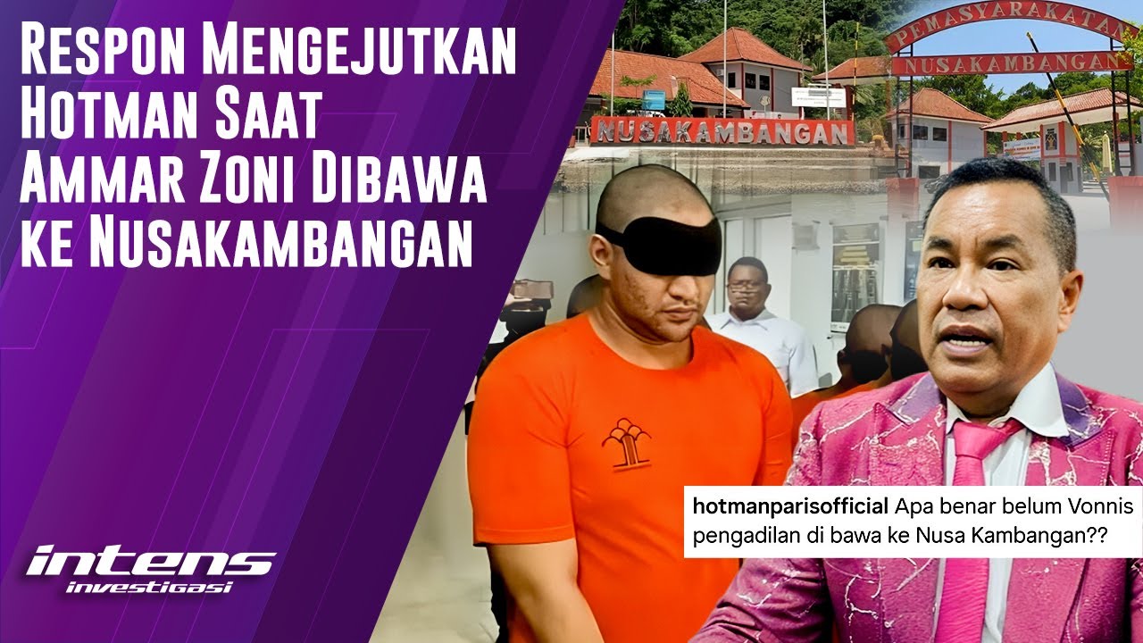 Respon Hotman Saat Ammar Zoni Dibawa ke Nusakambangan | Intens Investigasi | Eps 5866