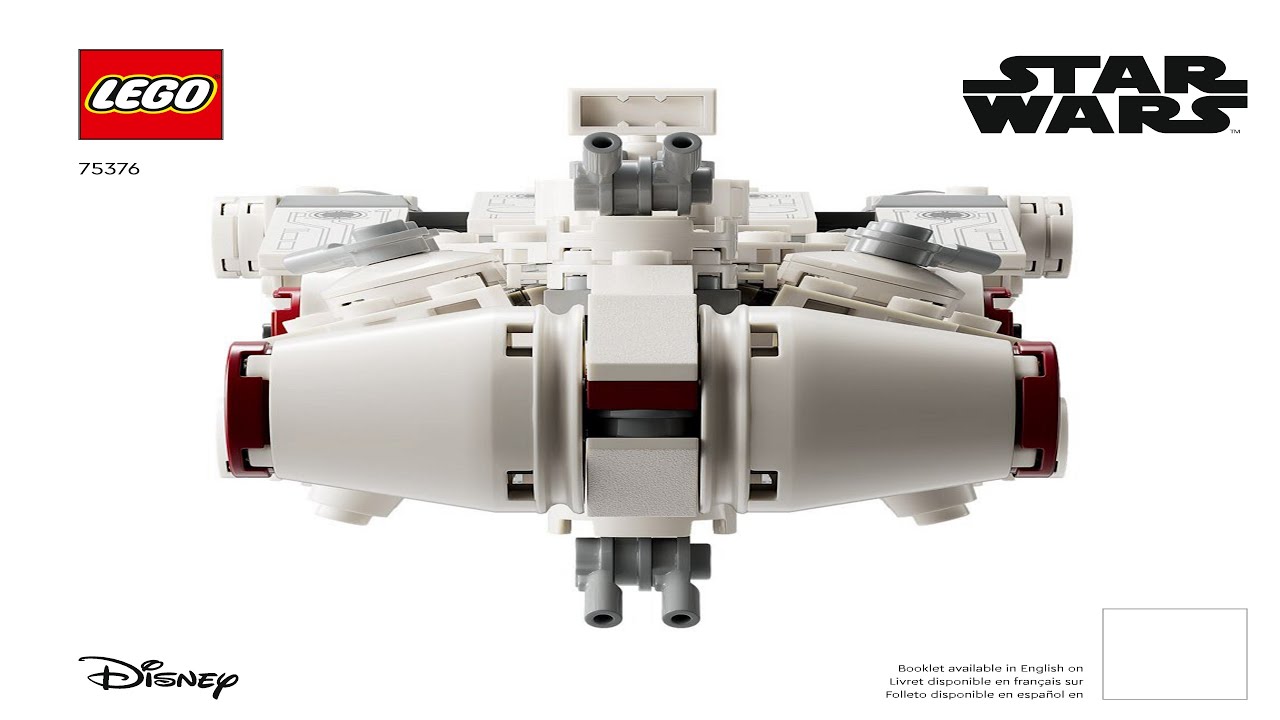 LEGO instructions - Star Wars - 75376 - Tantive IV™ - YouTube