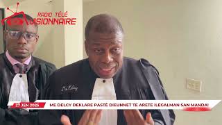 Avoka Li, Me Delcy, Denonse Arestasyon An Kòm Ilegal, San Manda, E Li Mande Liberasyon Imedya Pou Li