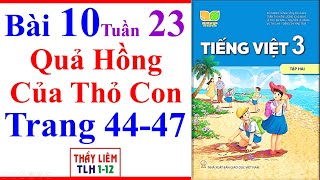 Tiếng Việt Lớp 3 Bài 10 Tuần 23 | Quả Hồng Của Thỏ Con | Trang 44 - 47 | Kết Nối Tri Thức | Tập  2