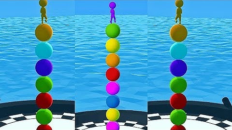 Stack Rider Game 3D: All Levels Part 4/iOS, Walkthrough, Update Android Android Gameplay 2022