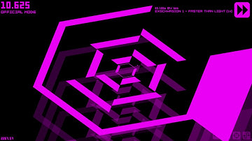 Open Hexagon - Faster than Light 65 seconds