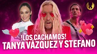 Paparazzi a Tanya Vázquez y Stefano beso, abrazo y apapacho!