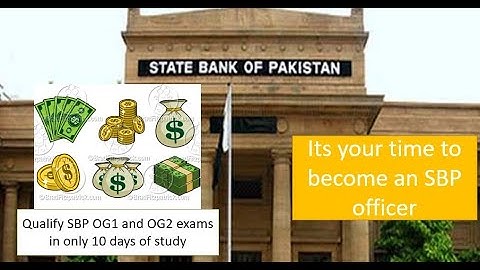 How to Qualify SBP OG1 and OG2 exams