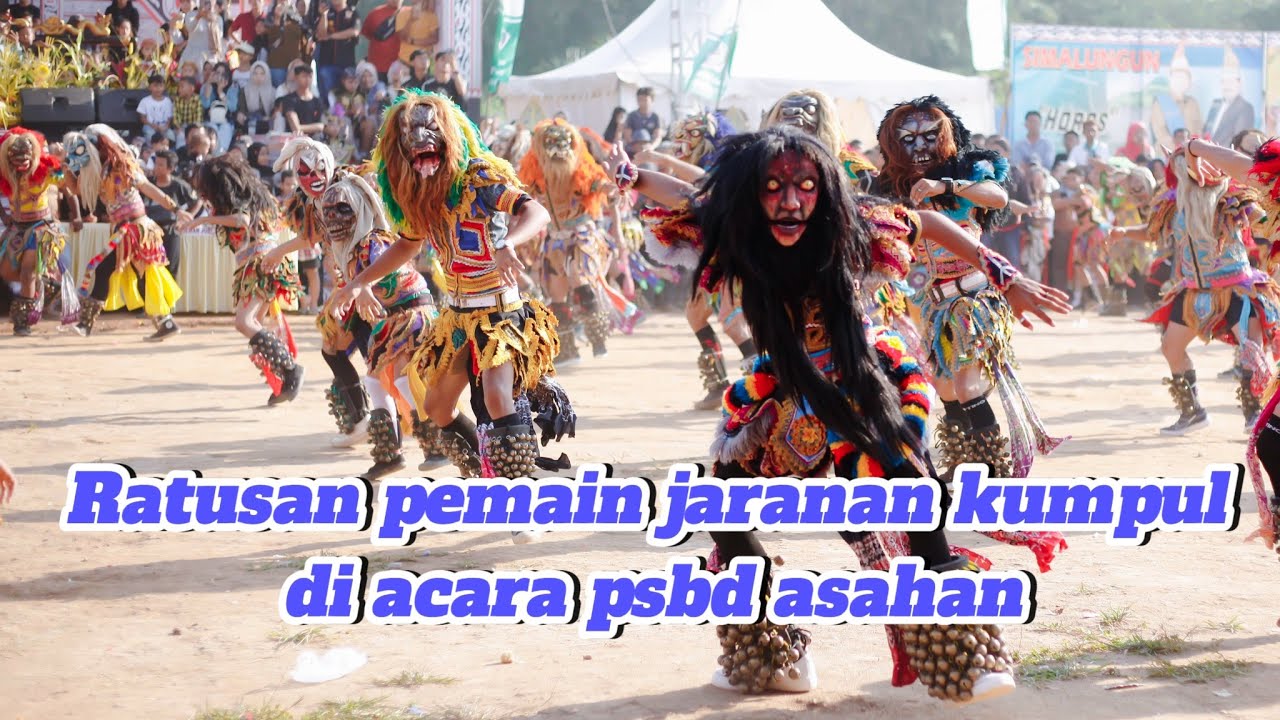 Perayaan psbd Asahan buto gedruk, tari celeng , barongan serba lengkap 