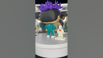 Player 001 reworked to Thanos #custom #fun #squidgame Squid Game #funkopop #kids #shorts #01
