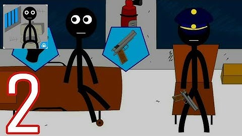 Stickman Jailbreak escape 2 Walkthrough Animation / Android Gameplay HD Prince AKG Gameplay