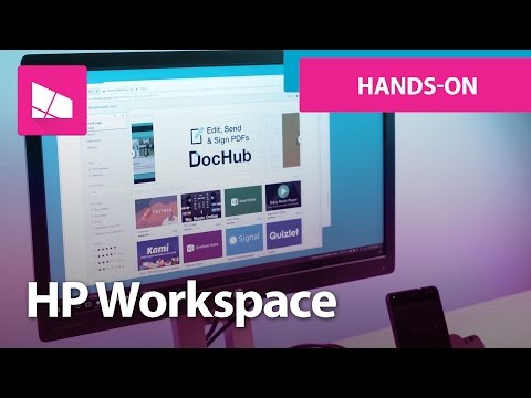 HP Elite x3 Workspace - Desktop apps on your phone!
