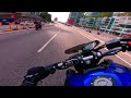 [ASMR] Ride Home After Work | MT09 Akrapovic Carbon Exhaust Full System | PURE SOUND