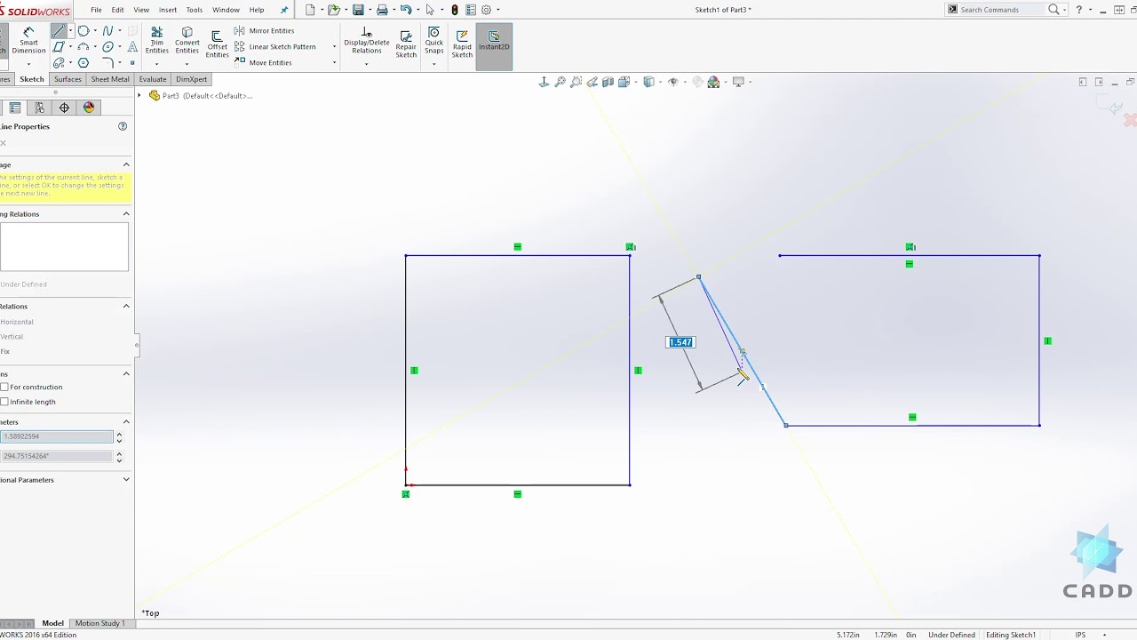 Manually Repairing Overdefined Sketches  2018  SOLIDWORKS Help