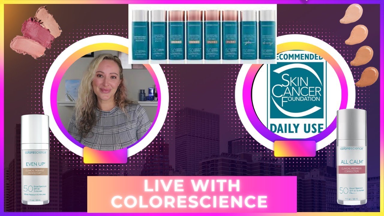 OMG the BEST Sunscreen EVER? The SCIENCE behind Colorescience! - YouTube