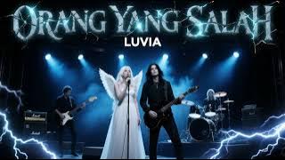 ORANG YANG SALAH – LUVIA | Violin Symphony Metal Cover Duet   Lirik 🎧