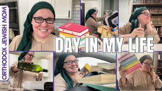 Day in My Life + What I Bought in NJ | Judaica | Jewish Life | Orthodox Jewish Mom(Jar of Fireflies)