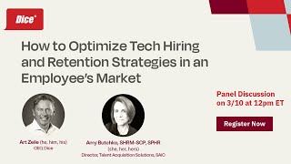 How to Optimize Tech Hiring and Retention Strategies in an Employee’s Market (Webinar)