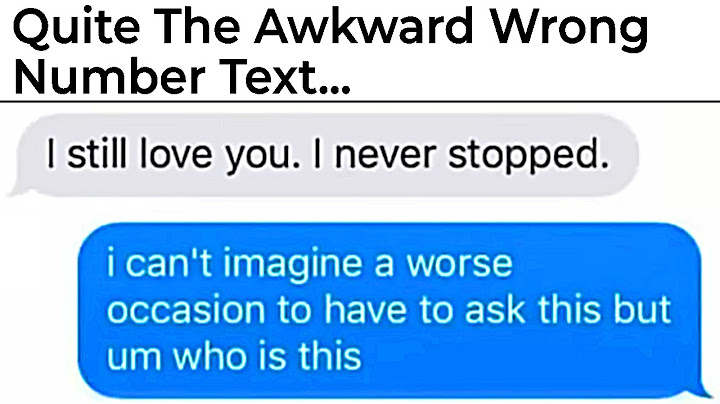 Wrong Number Texts