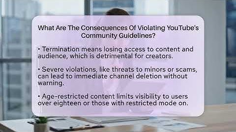 What Are The Consequences Of Violating YouTube