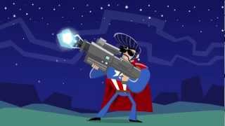 Funmoods "Happy 4th of July!" Animated card