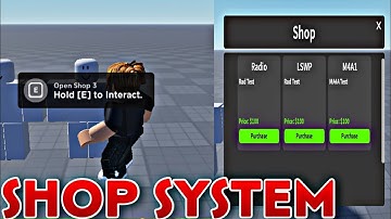 Best Advanced GUI Shop - Roblox