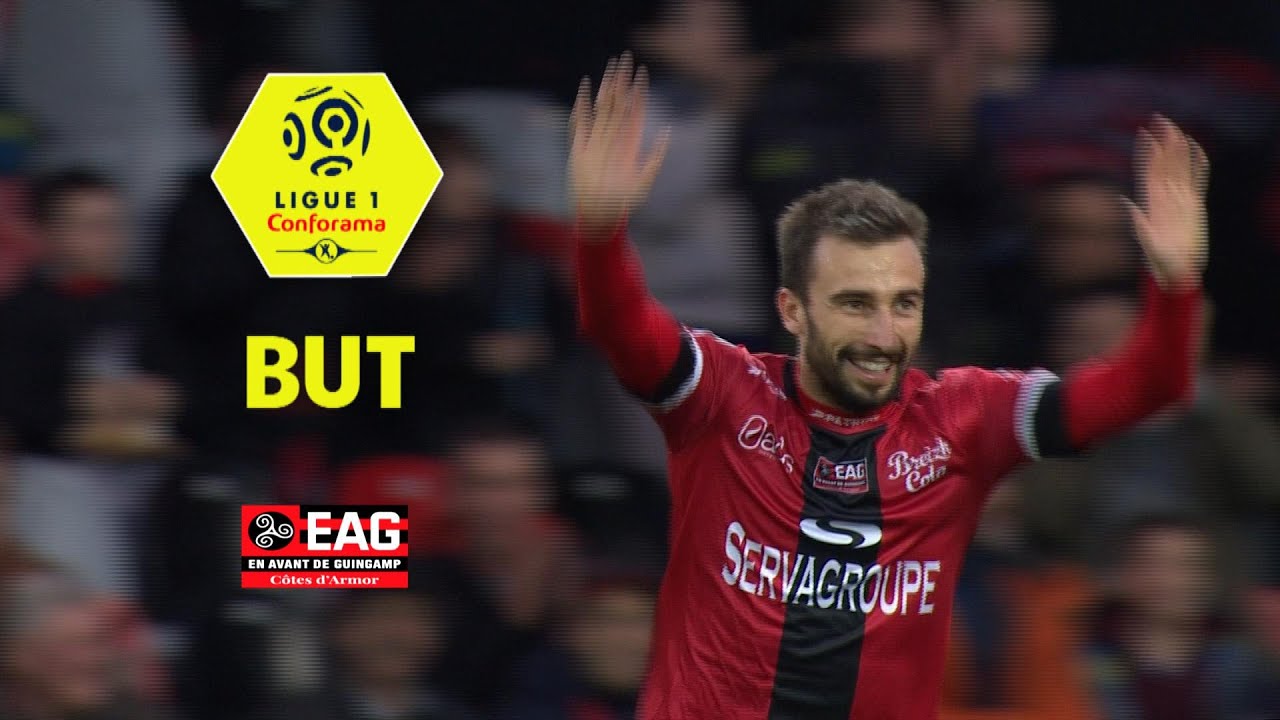 But Nicolas BENEZET (23') / EA Guingamp - ESTAC Troyes (4-0)  (EAG-ESTAC)/ 2017-18