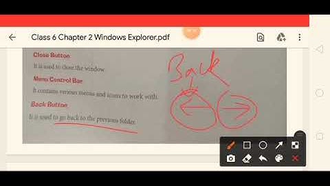 Class VI Windows Explorer Part I