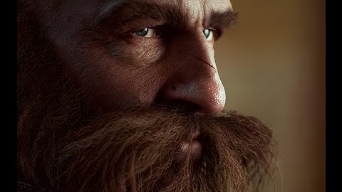 Dwarf Dwalin Realtime Fan art Unreal engine 4