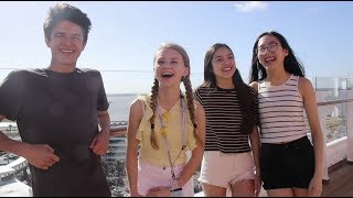 Madison Hu and Olivia Rodrigo on the Disney Cruise Line | Radio Disney